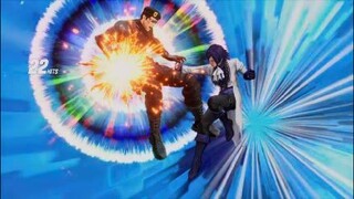 KOF15　覇者エリザベート　空中コンボで２２HIT　地面に落とさない