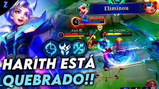 O HERÓI MAIS ROUBADO DO JOGO - HARITH GAMEPLAY | Mobile Legends