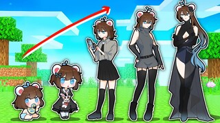 Chuyện Gì Xảy Ra Nếu "MÈO SIMMY MAFIA" Lớn Lên Trong Minecraft