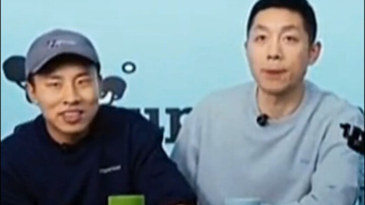 Xu Zhisheng dan Xu Xin menyampaikan komentar tenis meja, sampai-sampai membuat Quan Hongchan naik ke