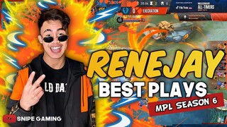 THE BEST OF RENEJAY FROM MPL SEASON 6 "BAKA RENEJAY TO"