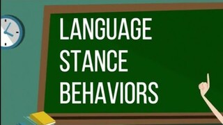 Applying Appropriate tools in Oral Communication Situations || Language, Stance, and Behavior