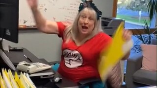 When you have a coworker who scares easily