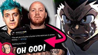 Ninja & TimTheTatMan think The HxH Chimera Ant Arc is TRASH?!