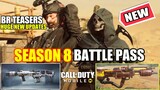 Season 8 Battle Pass Guns + New Characters & TEASERS Call Of Duty Mobile | S8 Battle Pass Leaks CODM