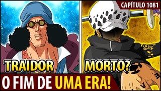 COMEÇA A ERA DE BARBA NEGRA! GARP VS KUZAN! One Piece 1081