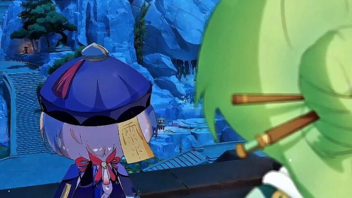 Traveler, she didn't mean it, she must have something wrong,,,# Genshin Impact # Genshin Impact's da