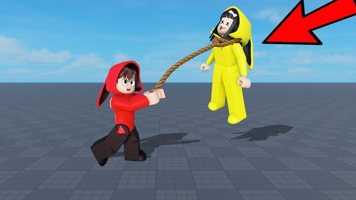 Yuta, Mio Dan Baby Celine Main Tarik Orang Pake Tali  ROBLOX