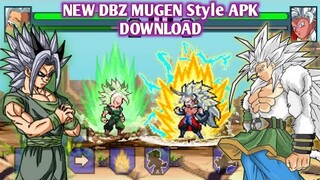 NEW DBZ Galaxy Heroes Mugen Style Apk DOWNLOAD