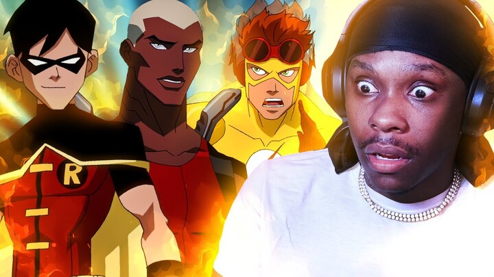 MY FIRST TIME WATCHING YOUNG JUSTICE!! Young Justice Episode 1 Reaction!!