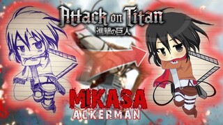 Mikasa Ackerman🔥⚔️ | Chibi Drawing | Picsay Pro Painting