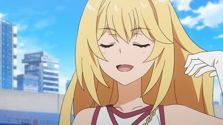 Adegan berdoa Misaka Mikoto Shokuhou