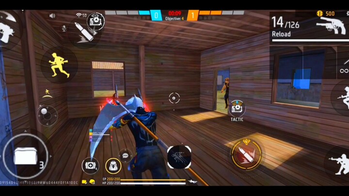 INSANE 1v4 CLUTCH 😱🔥 | CS RANK | FREE FIRE