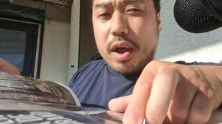 ASMR Eating Dried Mango & National Geographic Magazine Page Flipping