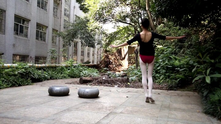 Dance Students Outdoor Circle Dance 3