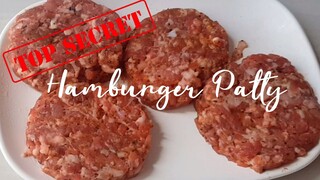 Hamburger Patty Secret Recipe | Easy Burger Patty | PANG-NEGOSYO RECIPE