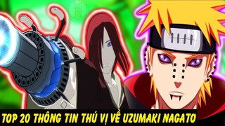 Top 20 Thông Tin Thú Vị Về Uzumaki Nagato|Thủ Lĩnh Tổ Chức Akatsuki Trong Naruto