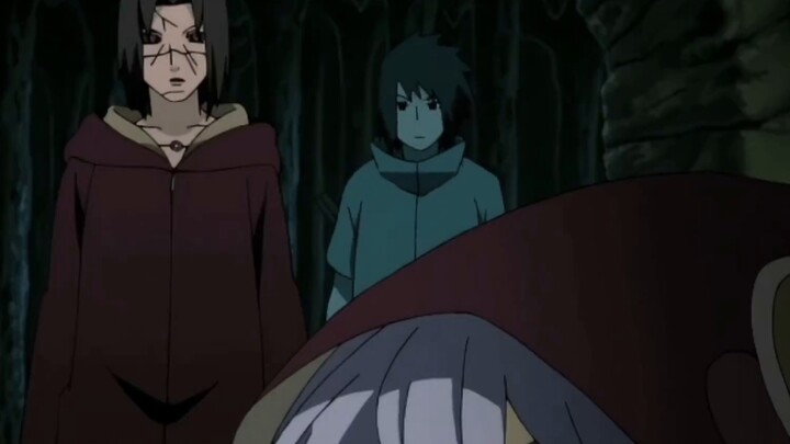 Did Sasuke use Itachi's cornea or the whole eye?