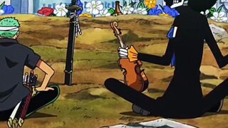 "What's wrong with a man entrusting his dream to another man?" When Zoro was about to face death, he