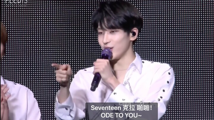 boo: แฟนคลับทั้งหลายพออยู่ต่อหน้าพี่วอนอูจะมีความน่ารักนิดนึงได้มั้ยคะ?