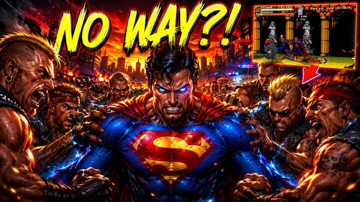 DOUBLE DRAGON III Gets WILD! Superman Was NOT Ready for This 😱 #OpenBOR #Arcade