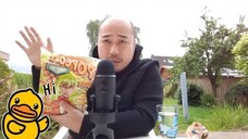 ASMR Marvelous Caramel Popcorn - Crunchy Eating Sounds
