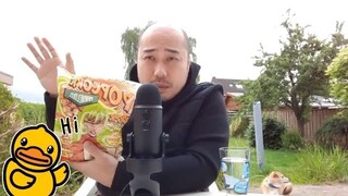 ASMR Marvelous Caramel Popcorn - Crunchy Eating Sounds