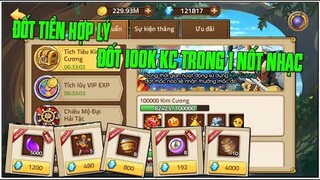 Gấu Chi Mạnh Đốt 100K Kim Cương Trong Nửa Nốt Nhạc,Khi Đại Gia Phá KimCương Nhưng Lại Vô Cùng Hợp Lý