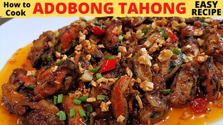 Spicy ADOBONG TAHONG | EASY Adobo Mussels RECIPE | Pang Negosyo