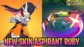 KAMU WAJIB LIHAT VIDEO INI SEBELUM MEMBELI SKIN ASPIRANT RUBY - MLBB