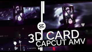 3D Card Like xenoz / After Effect || CapCut AMV Tutorial