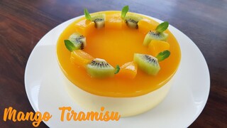 Cách làm Tiramisu xoài cam | Có thể biến tấu thành Cheesecake xoài, có thể thay cam bằng chanh leo