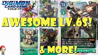 2 GREAT Level 6 Green Digimon Revealed! & Many More Cards! (Digimon TCG - BT6: Double Diamond)