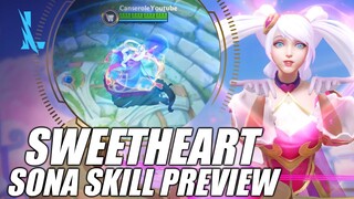 SWEETHEART SONA ABILITY PREVIEW: WILD RIFT