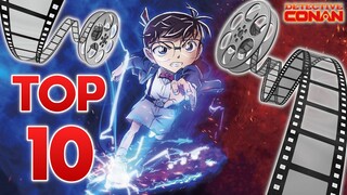 TOP 10 des FILMS DÉTECTIVE CONAN !!