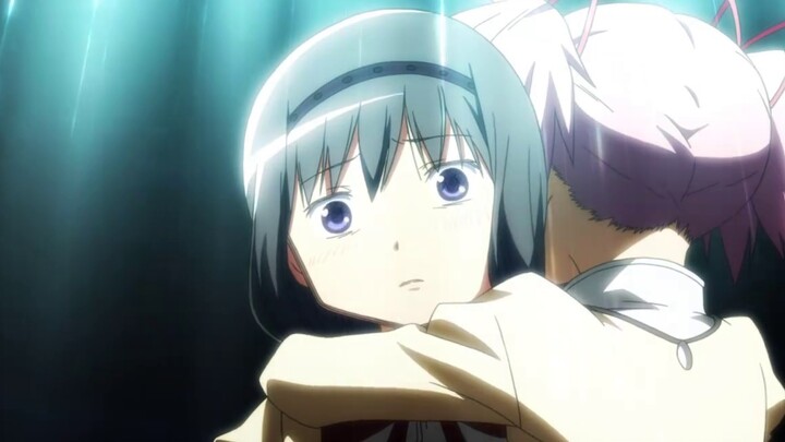 [ Puella Magi Madoka Magica / Rebellion Story] "Goodbye, all the magical girls" one last kiss