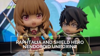 [4K] Raphtalia and Shield Hero Nendoroid Unboxing and Review | The Rising of the Shield Hero
