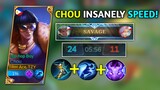 SUPER INSANE 🤣 CHOU SPEED 😳 YOU SHOULD TRY THIS!✋