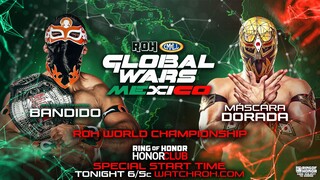 ROH x CMLL Global Wars Mexico - 26 June 2025