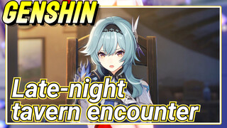 Late-night tavern encounter