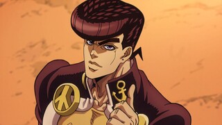 Higashikata Josuke dalam lukisan gaya pertama