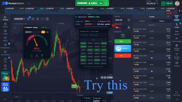Stop Trading Pocket Option Until You Try Pipgems