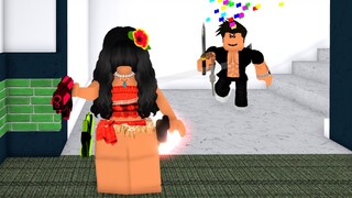 I Became PRINCESS MOANA in Roblox Murder Mystery 2!