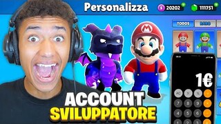 COMPRO a 1€ un ACCOUNT SVILUPPATORE di STUMBLE GUYS ITA con SKIN MODIFICATE😱