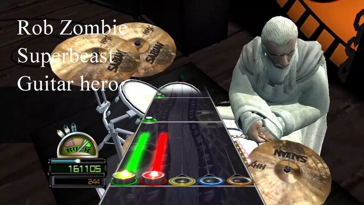 Rob Zombie - Superbeast Guitar Hero gameplay