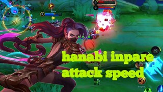 hanabi full attack speed