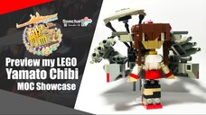 Preview my LEGO Yamato Chibi From KanColle | Somchai Ud