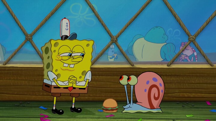 Perut delapan bungkus Squidward, impian utama seorang pria, menjadi kenyataan dalam satu detik!