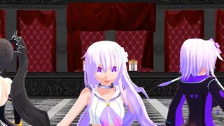 【mmdネプテューヌ】ネプギア＆ネプテューヌ＆ノワールでベノム