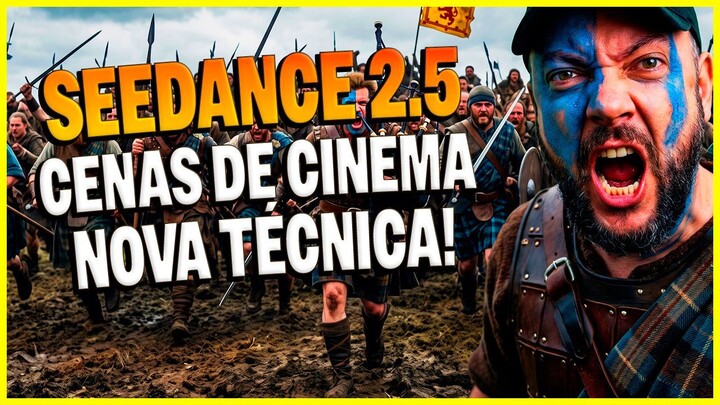 SEEDANCE 2.5 é ABSURDAMENTE BOM para cenas de BATALHAS e LUTAS (Fluxo COMPLETO de Trabalho)